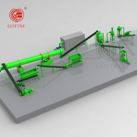 Γραμμή Παραγωγής Πέλλετ Οργανικών Λιπασμάτων Κυλινδρική Παραγωγή Λιπασμάτων Πέλλετ
