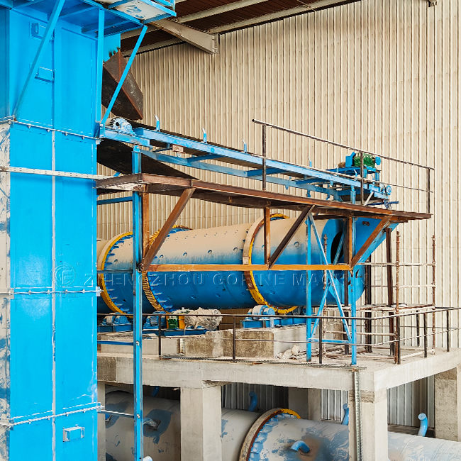 Penyelesaian Barisan Pengeluaran Baja Sebatian Granulasi Serbuk