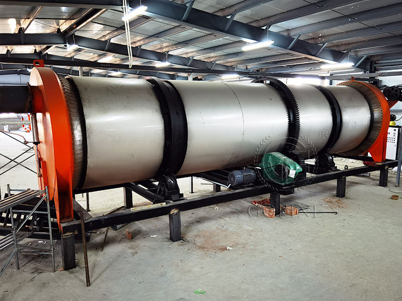 เครื่องอบแห้งแบบหมุนที่ใช้พลังงานต่ำ ผู้จัดจำหน่ายเครื่องปุ๋ยในจีน