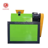 NPK Compound Double Roller Press Fertilizer Granulasi Machine Granulator