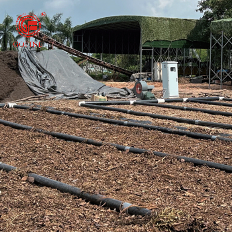 Sistemas inteligentes de compostaje de fertilizantes cubiertos por membranas para el tratamiento de residuos org&aacute;nicos