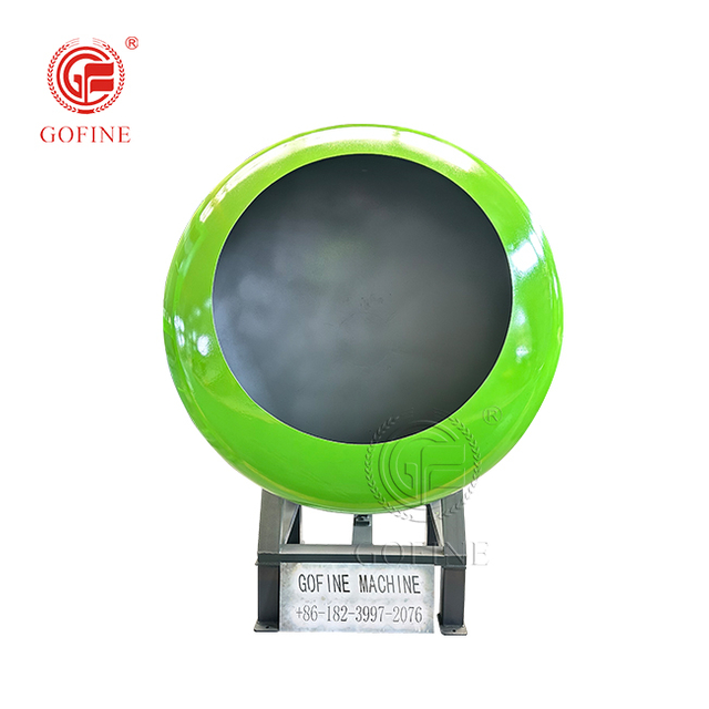 دستگاه گلوله گرد گرانولاتور کود آلی پان دیگ نوع